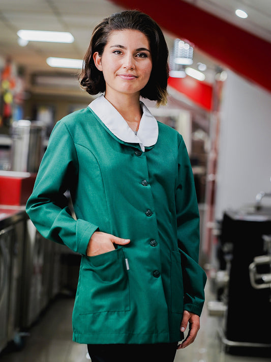 Chaqueta Eva para profesora verde