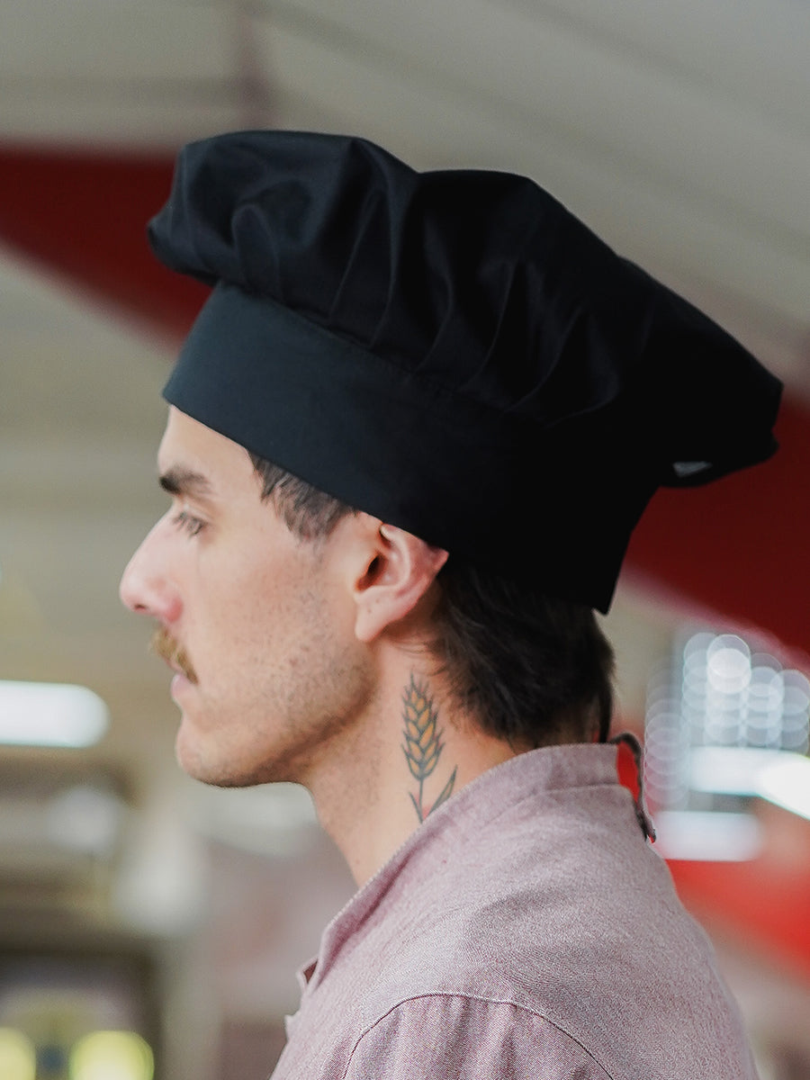 Gorro Cocinero negro