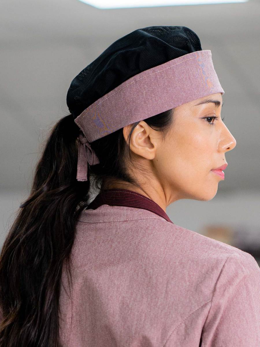 Gorro Magnolia con biarritz wine