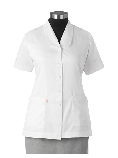 Chaqueta Eva manga corta blanca