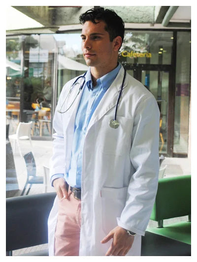 Delantal modelo Alemán Premium en poplin