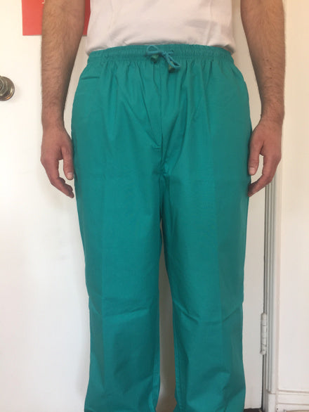 Pantalón buzo verde clínico