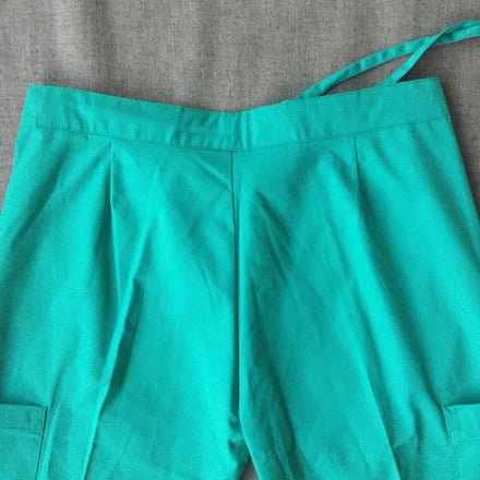 Pantalón Cargo Mujer verde pabellón