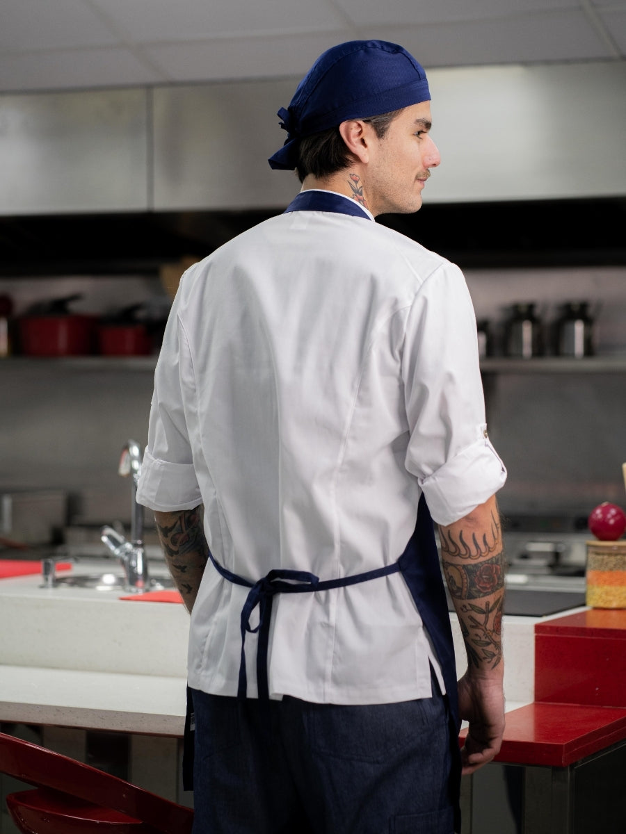 Pechera Carpintero gabardina azul