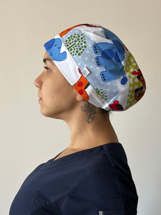 Gorro Paris estampado animales