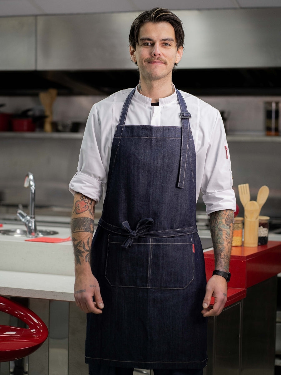 Pechera jeans full azul Ecofriendly