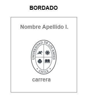 Delantal Bordado - LOGO - ESPECIALIDAD - NOMBRE