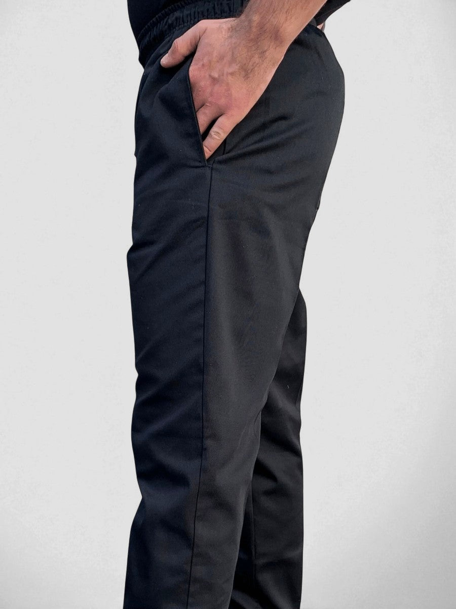 Pantalón buzo Master en poplin Negro