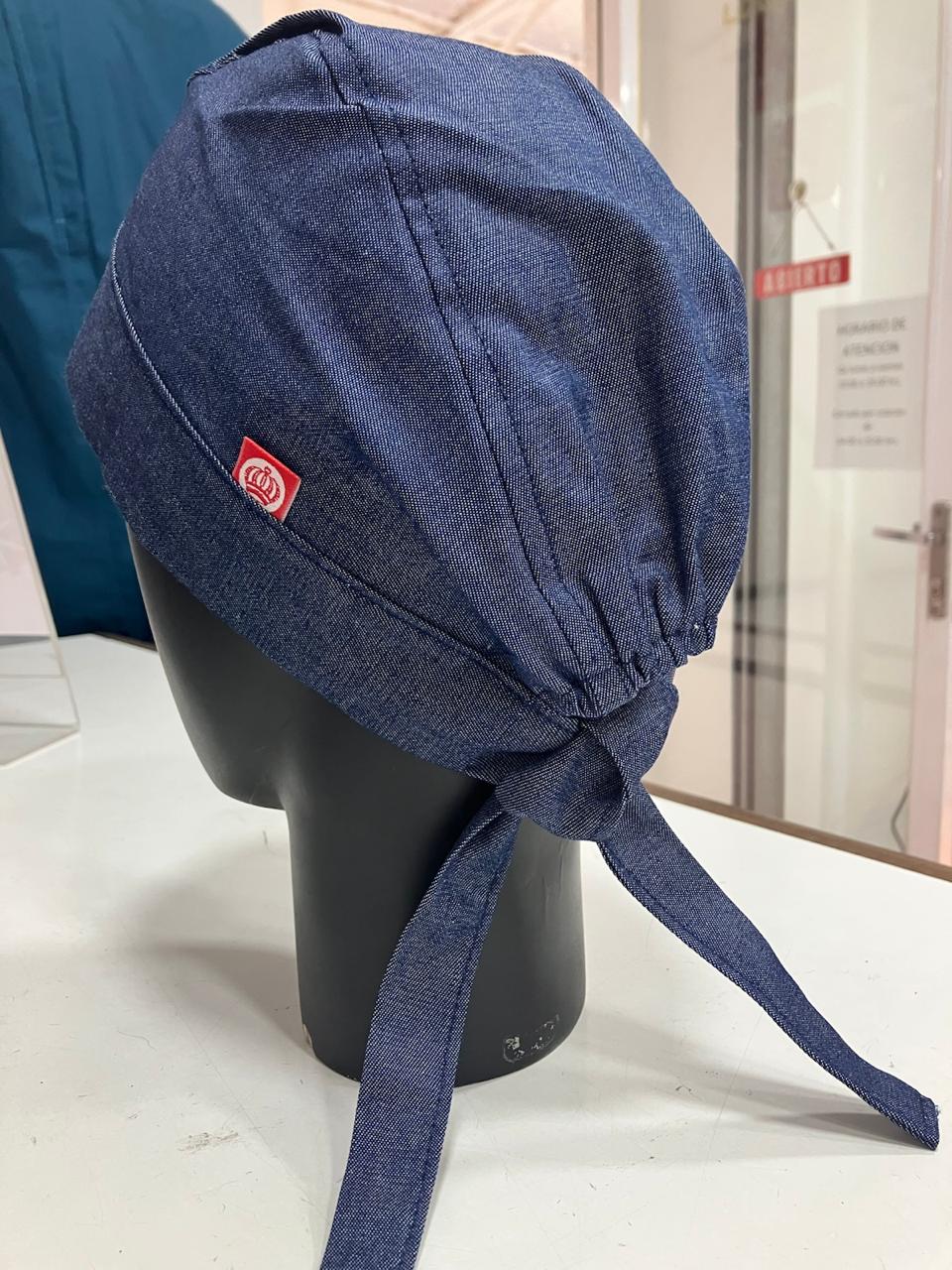 Gorro Brasserie bandana mezclilla delgada