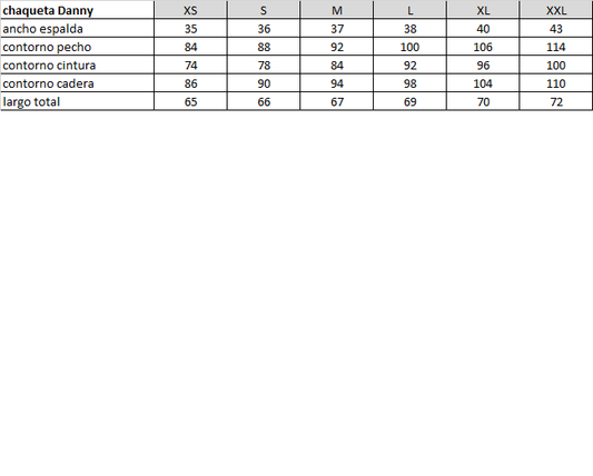 Chaqueta Danny polilino manga larga blanca