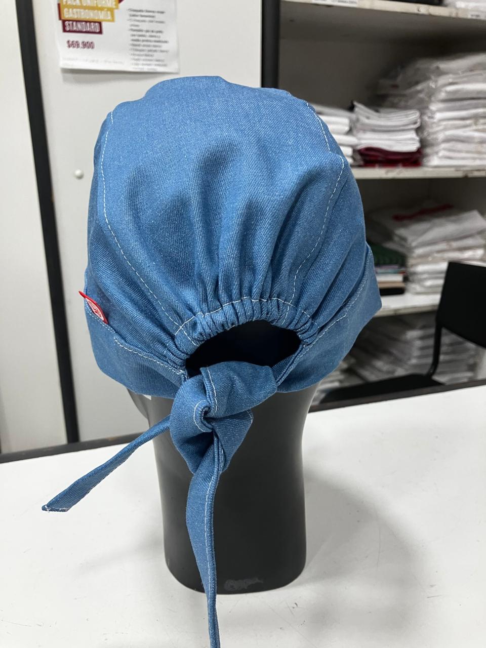 Gorro Brasserie denim celeste ecofriendly