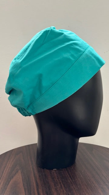 Gorro Paris en poplin verde clínico