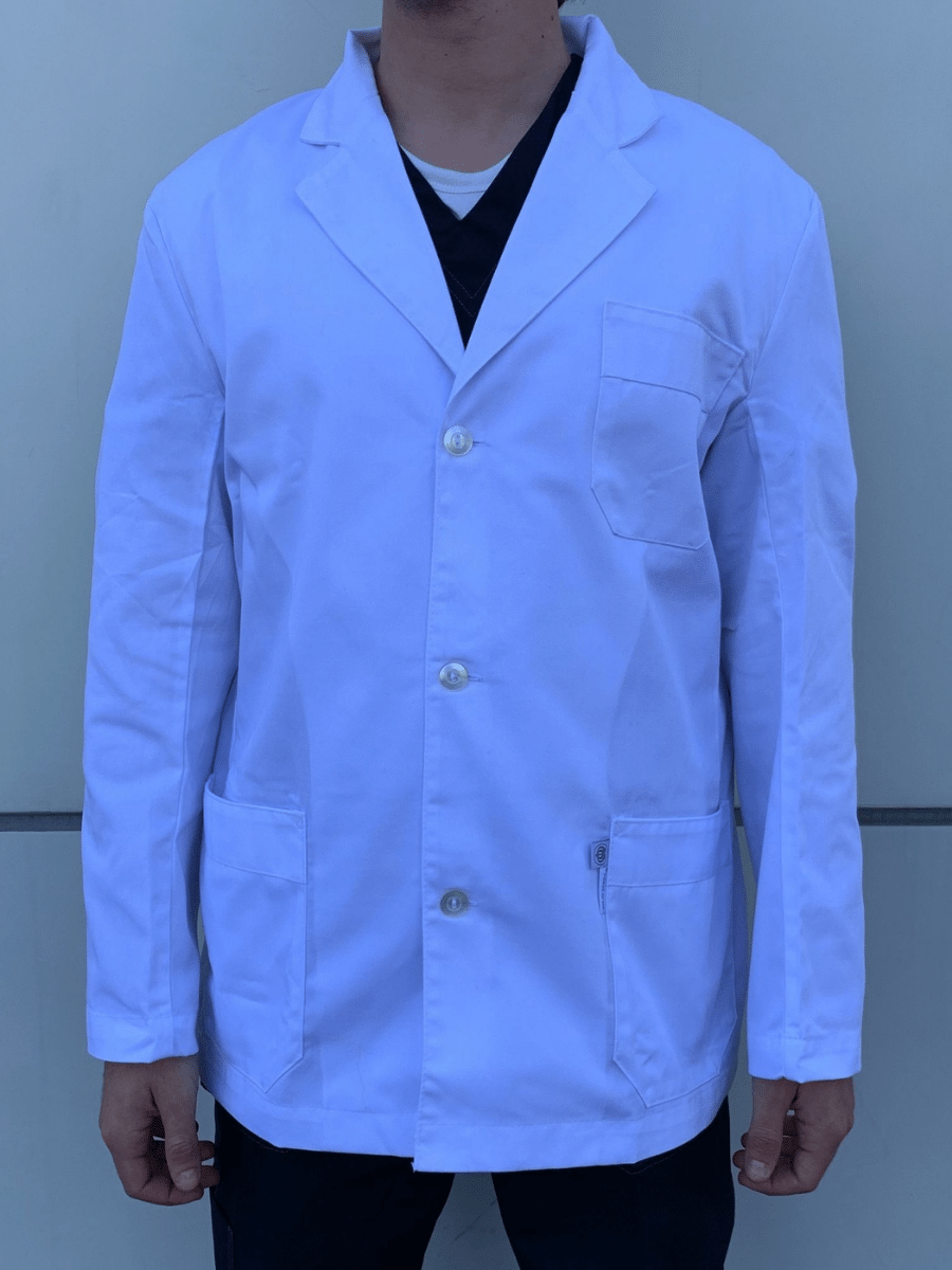 Chaqueta Patricio gabardina blanca