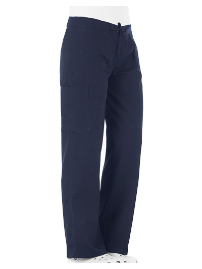 Pantalón clínico cargo mujer cintura ajuste azul marino – Julin Serra