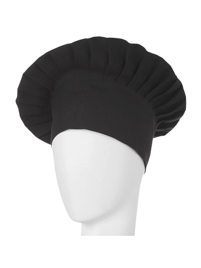 Gorro Cocinero negro