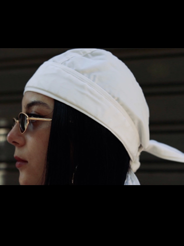 Gorro Bandana blanco