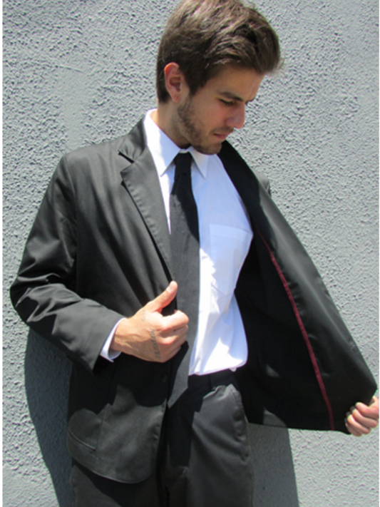Blazer Hombre Gabardina Inacap