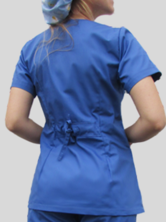 Blusón Canesú jacinto