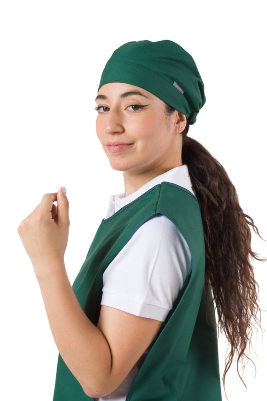 Ruana Verde con bolsillos