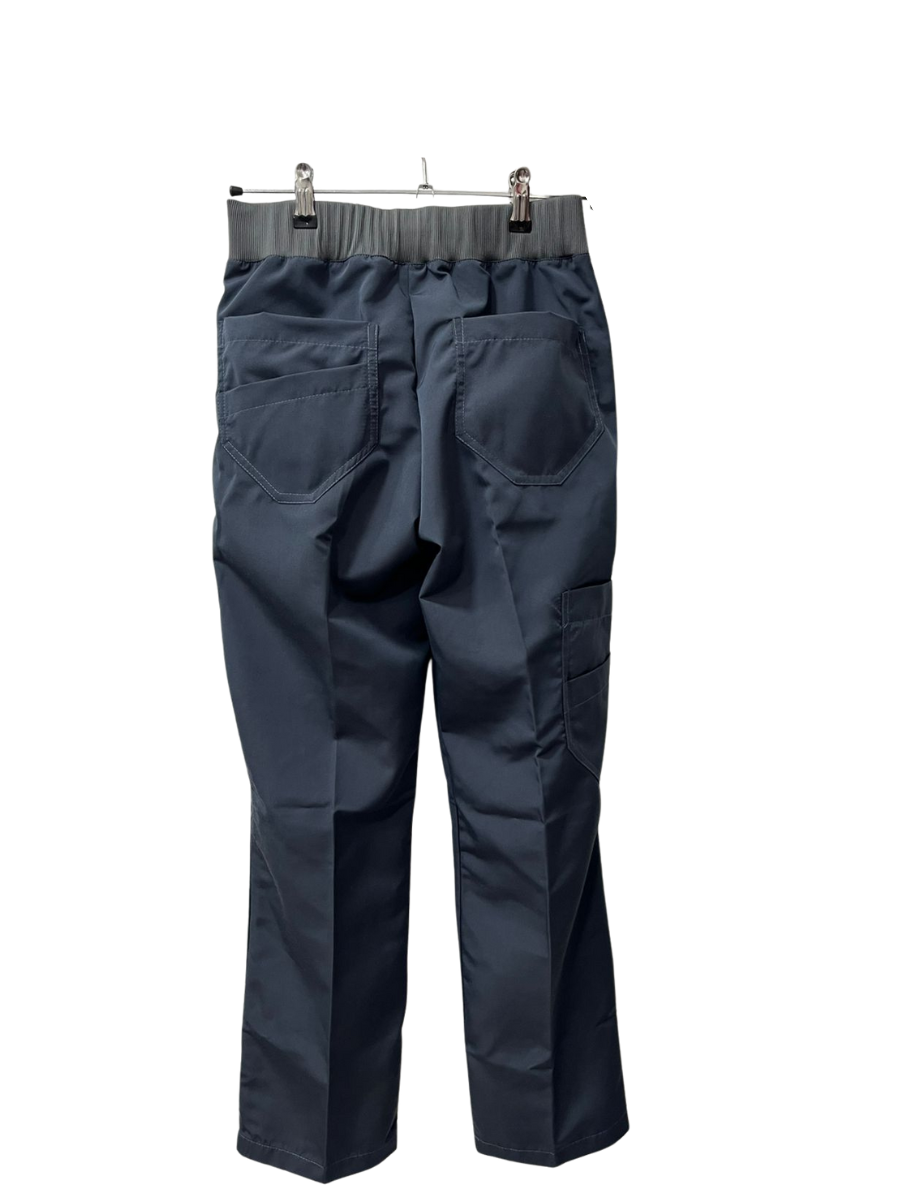 Conjunto Clínico ANTIFLUIDOS Urban Blusón + Pantalón gris grafito