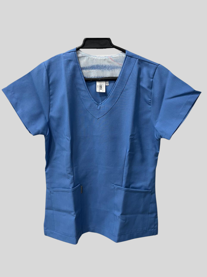 Blusón Sahara Escote V Mujer jacinto