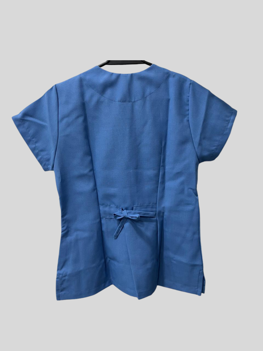 Blusón Sahara Escote V Mujer jacinto