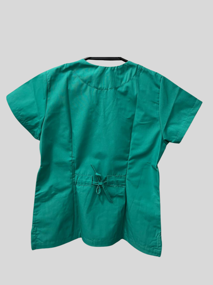 Blusón Sahara Escote V Mujer verde