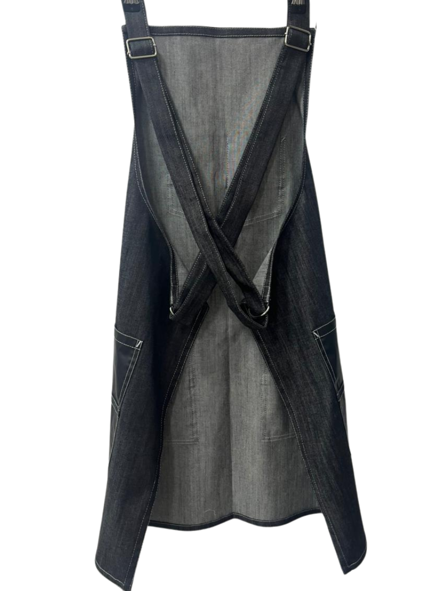 Pechera Barista con Amarras Cruzadas