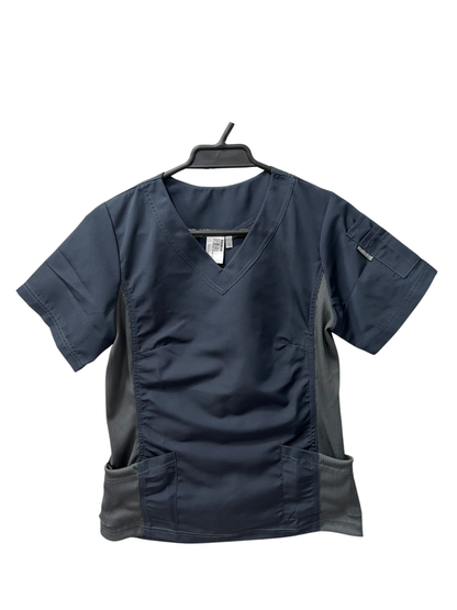 Conjunto Clínico ANTIFLUIDOS Urban Blusón + Pantalón gris grafito