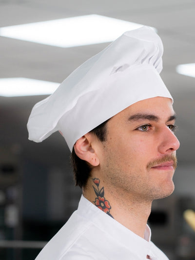 Gorro Cocinero blanco