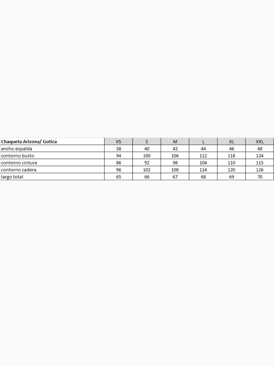 Chaqueta Arizona Espumante – Gran Reserva SS25/26