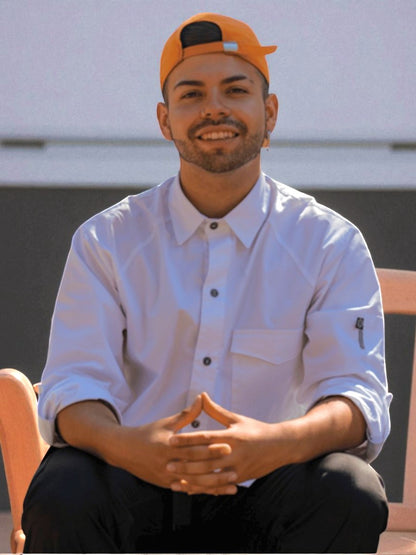 Camisa Bistro Eco poplin stretch