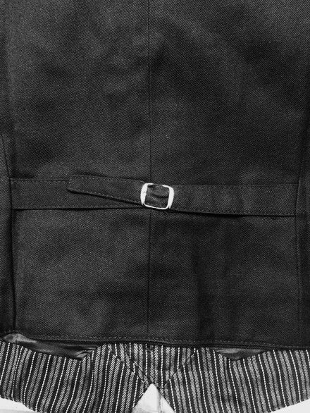 Chaleco/Gilet Servicio casimir listado huaso gris