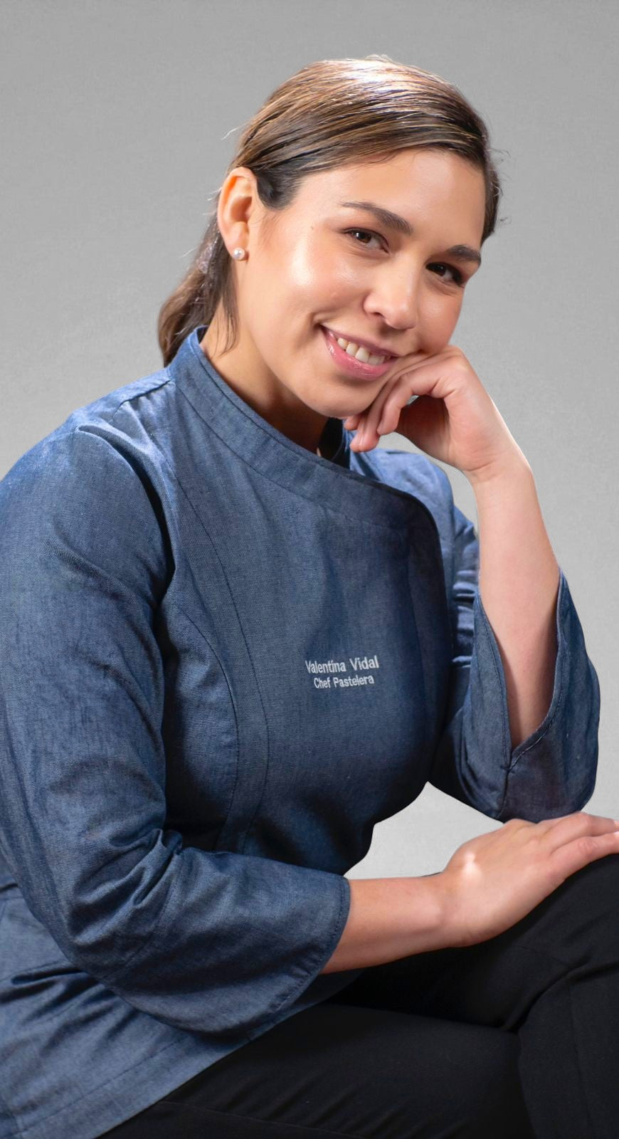 Chaqueta Milcao mujer con cierre en denim delgado