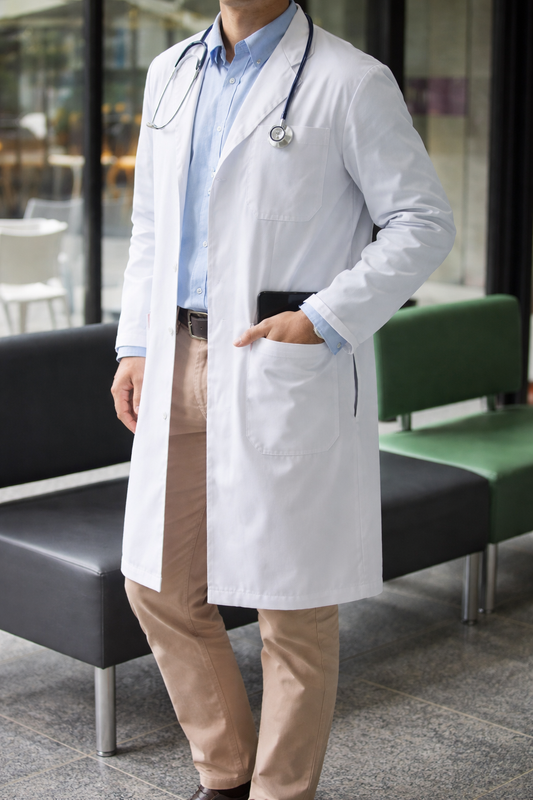 Delantal modelo Alemán Premium en poplin