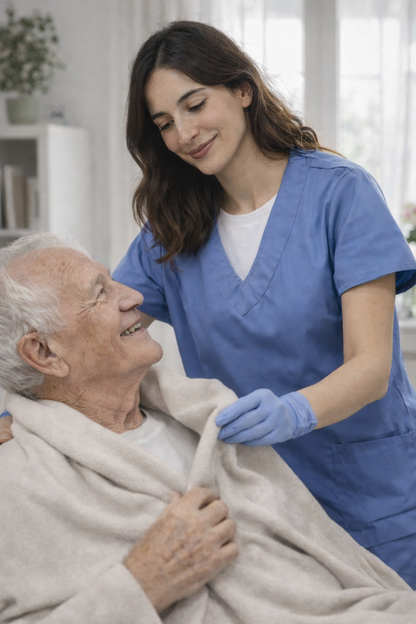 Blusón Sahara Escote V Mujer jacinto