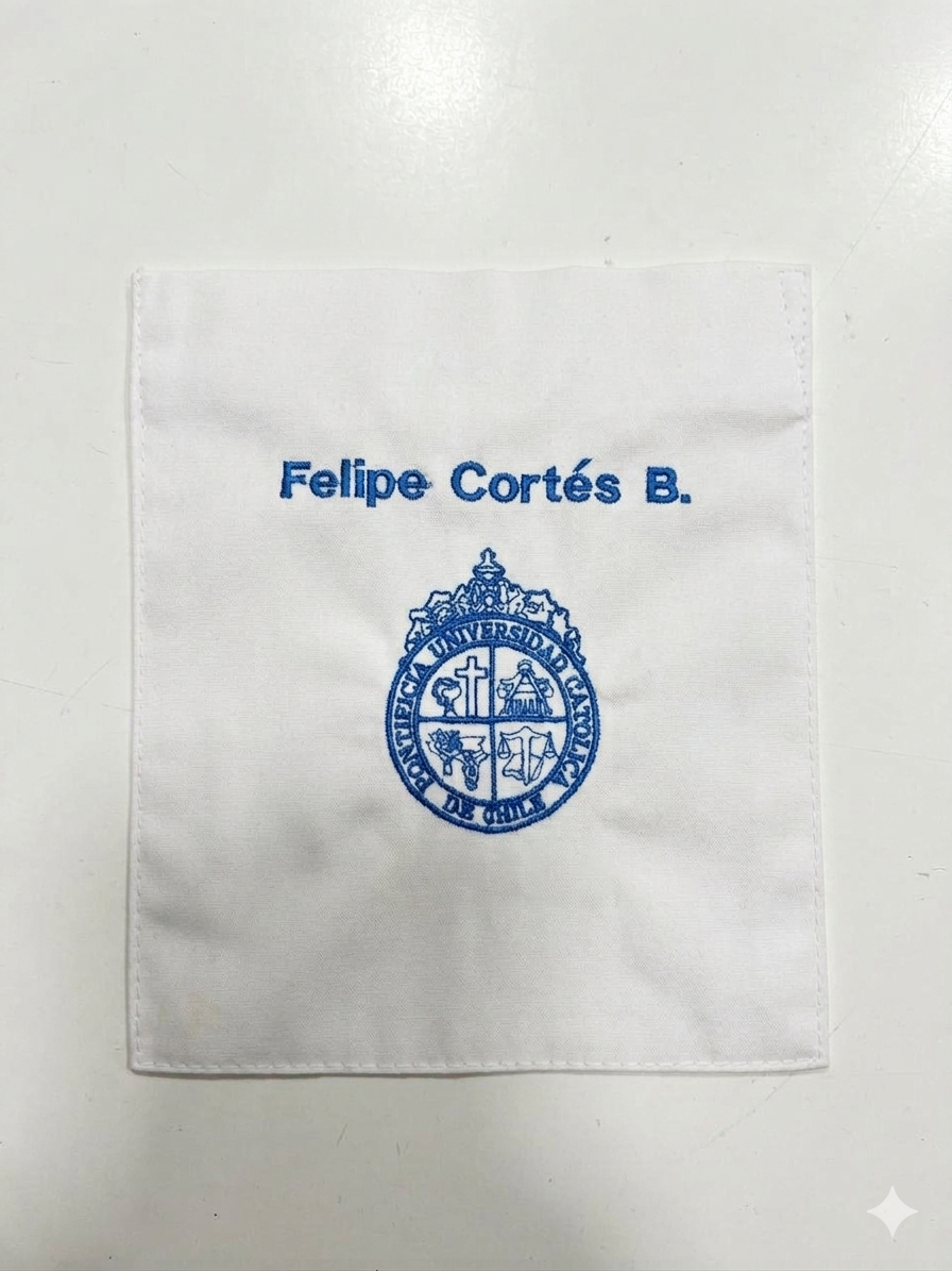 Convenio Facultad de Medicina UC – Delantales Bordados