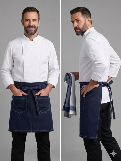 Mandil City Eco Azul – Colección Ecofriendly