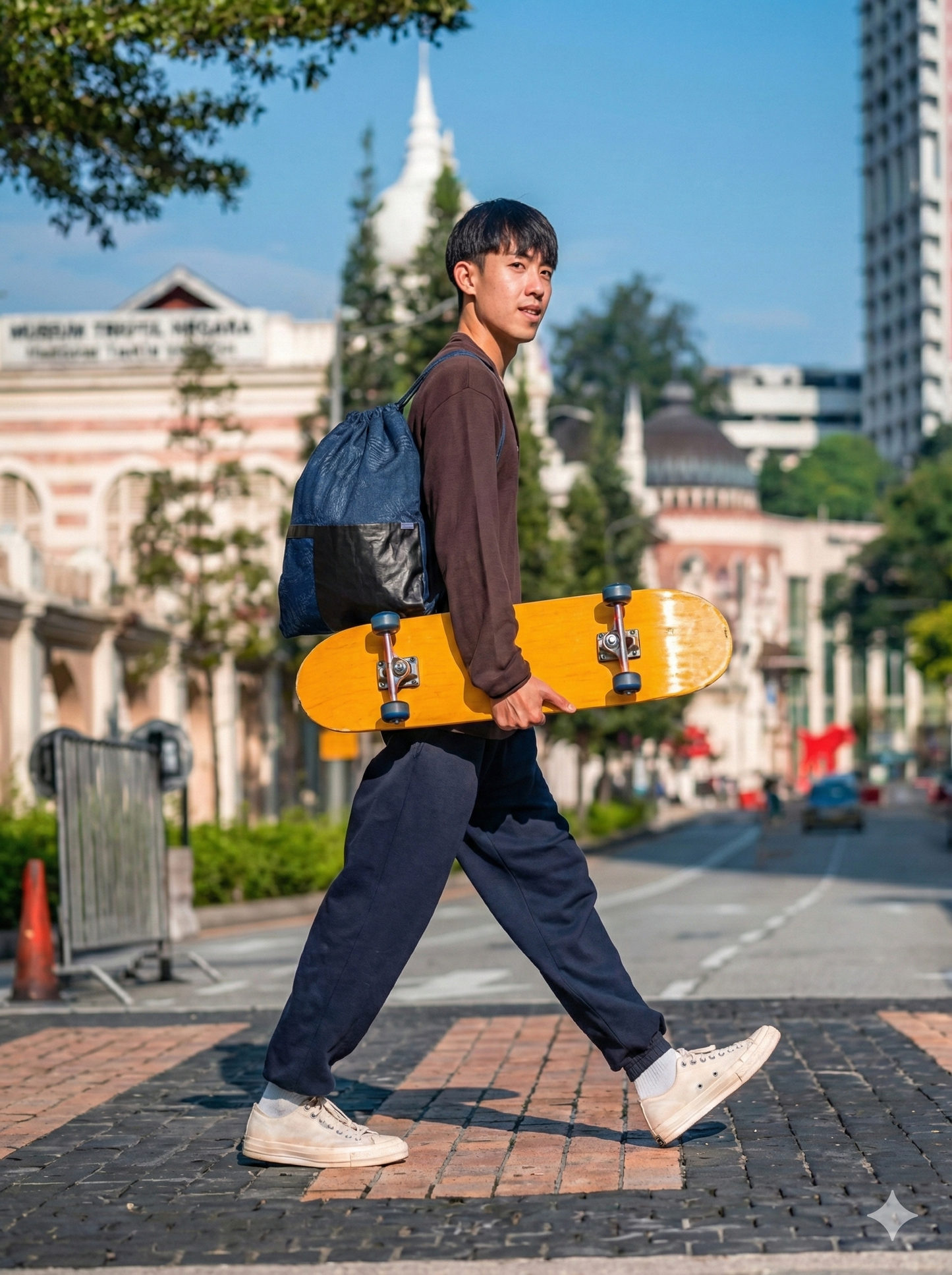 Bolso mochila Brisa Negra – Edición Artesanal Julin Serra