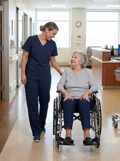 Conjunto Clínico ANTIFLUIDOS Urban Blusón + Pantalón azul marino