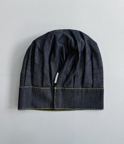 Gorro Mini Chef denim índigo