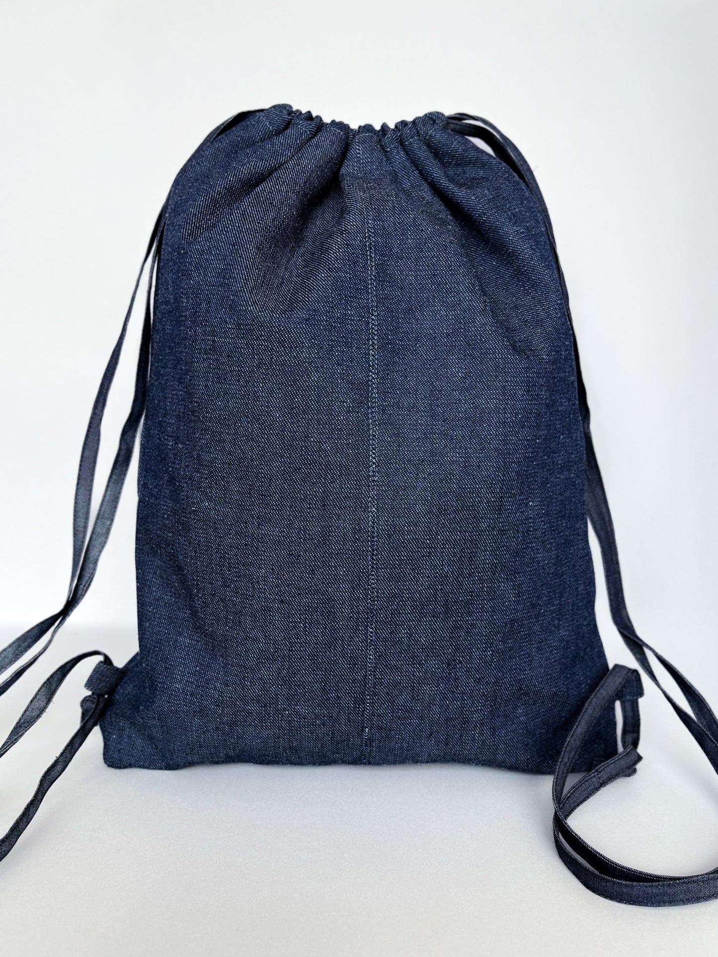 Bolso Mochile Costa Denim – Edición Artesanal Julin Serra