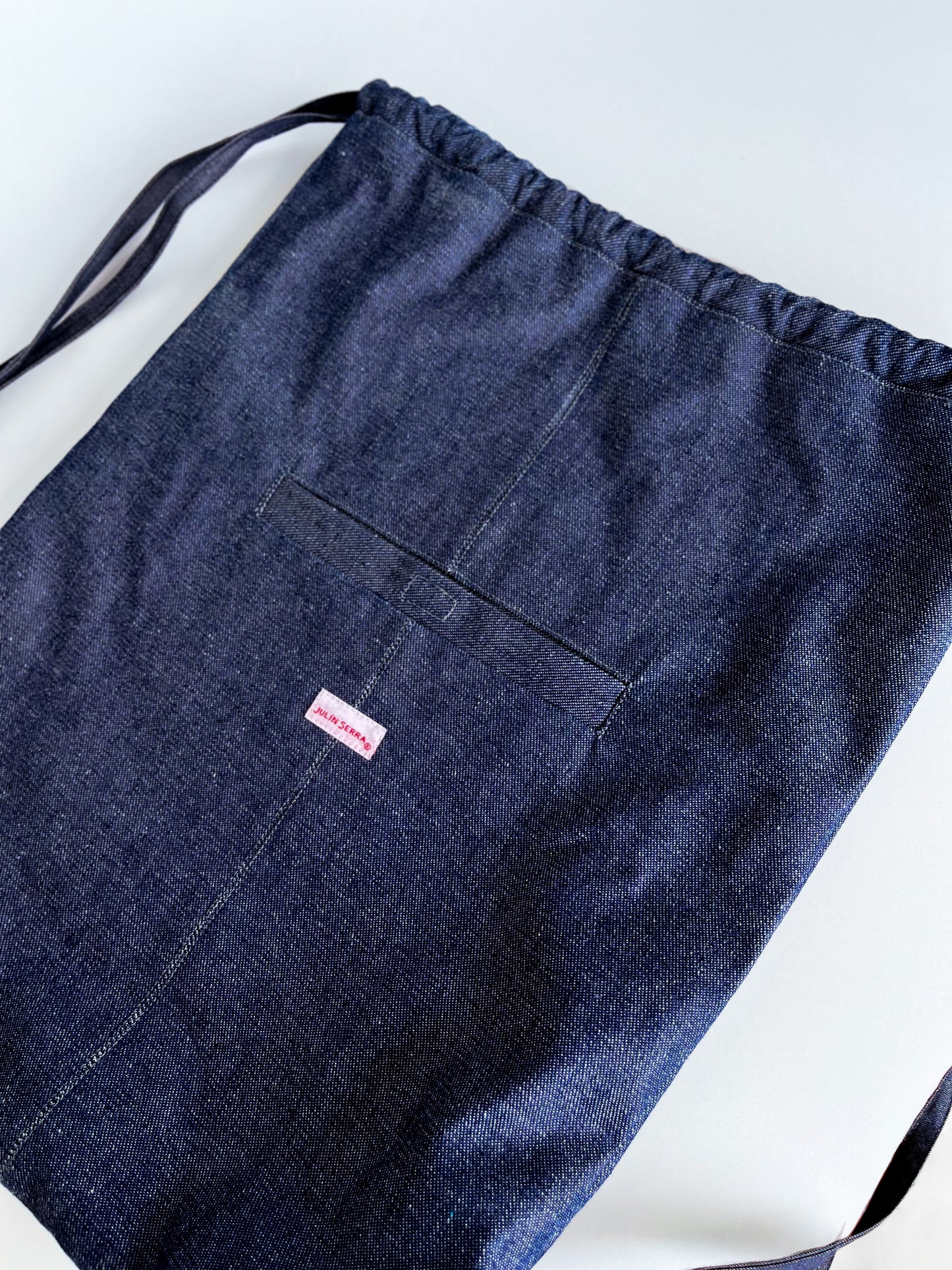 Bolso Mochile Costa Denim – Edición Artesanal Julin Serra