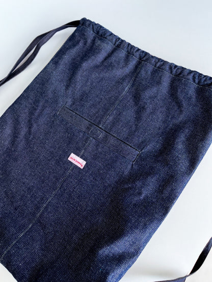 Bolso Mochile Costa Denim – Edición Artesanal Julin Serra
