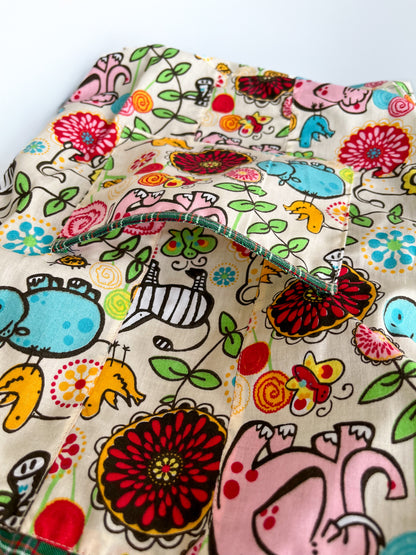 Bolso Mochila Verde Escocés – Edición Artesanal Julin Serra