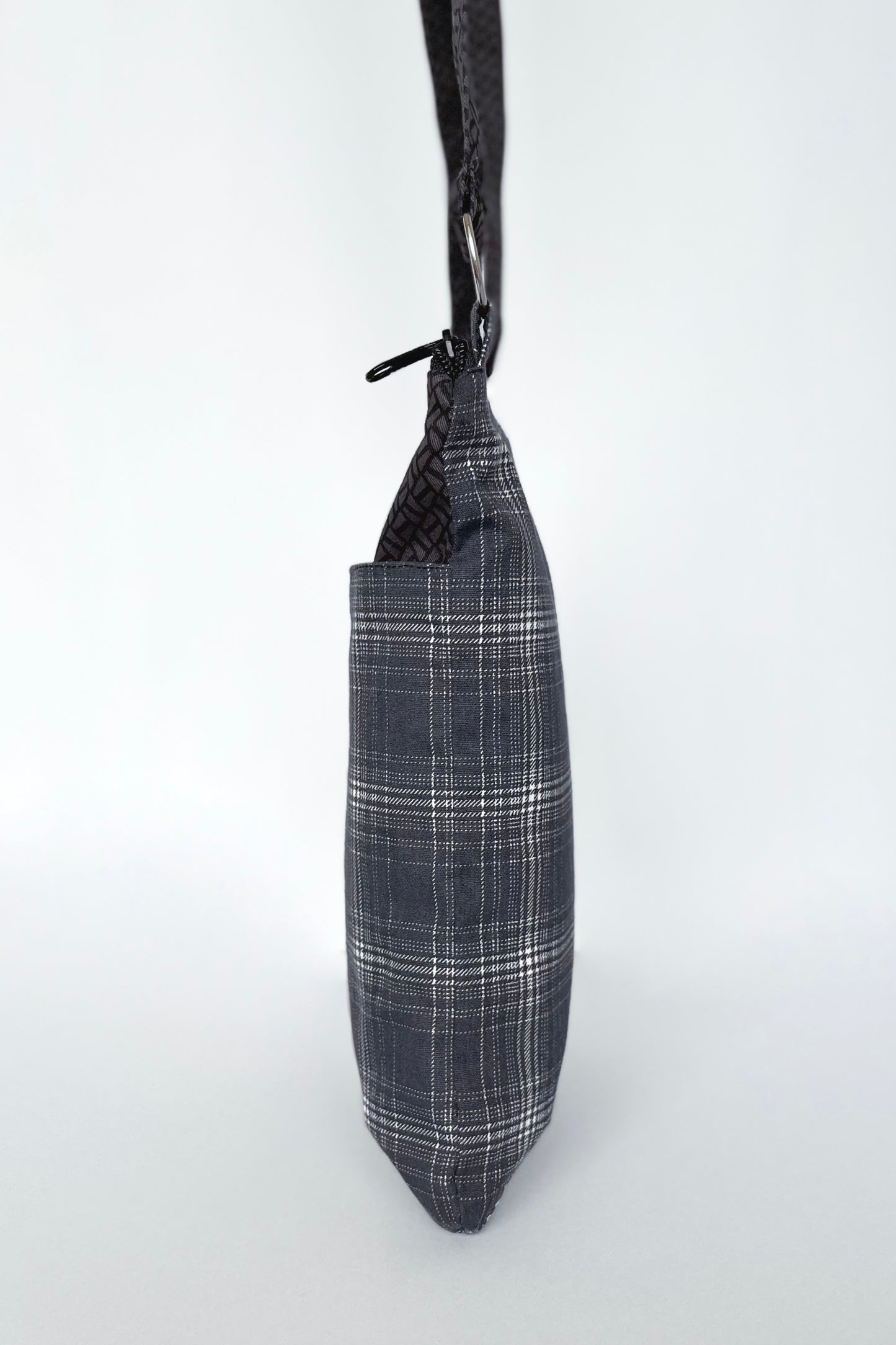 Carterita Escocés Negro Mosaico Gris – Edición Artesanal Julin Serra