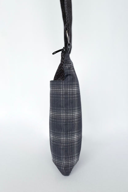 Carterita Escocés Negro Mosaico Gris – Edición Artesanal Julin Serra