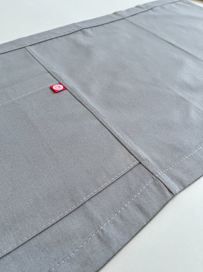 Mandil Corto ecogris – Colección Gran Reserva SS25/26