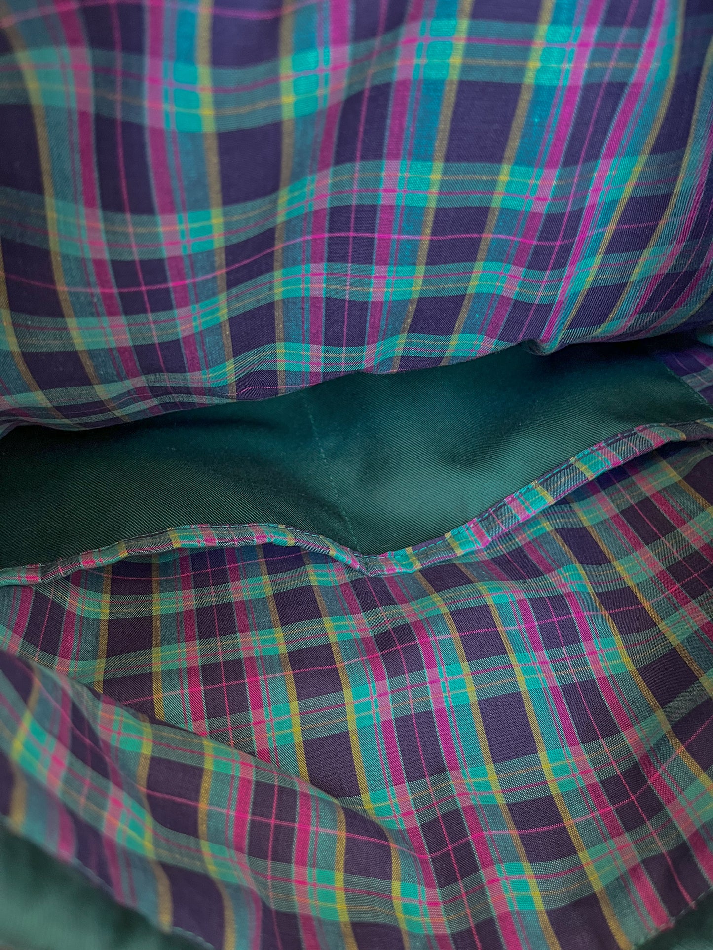 Bolso Mochila Verde Bosque – Edición Artesanal Julin Serra