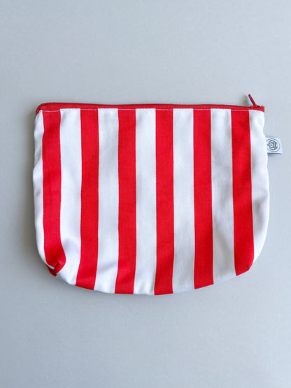 Bolso Shopper listado rojo